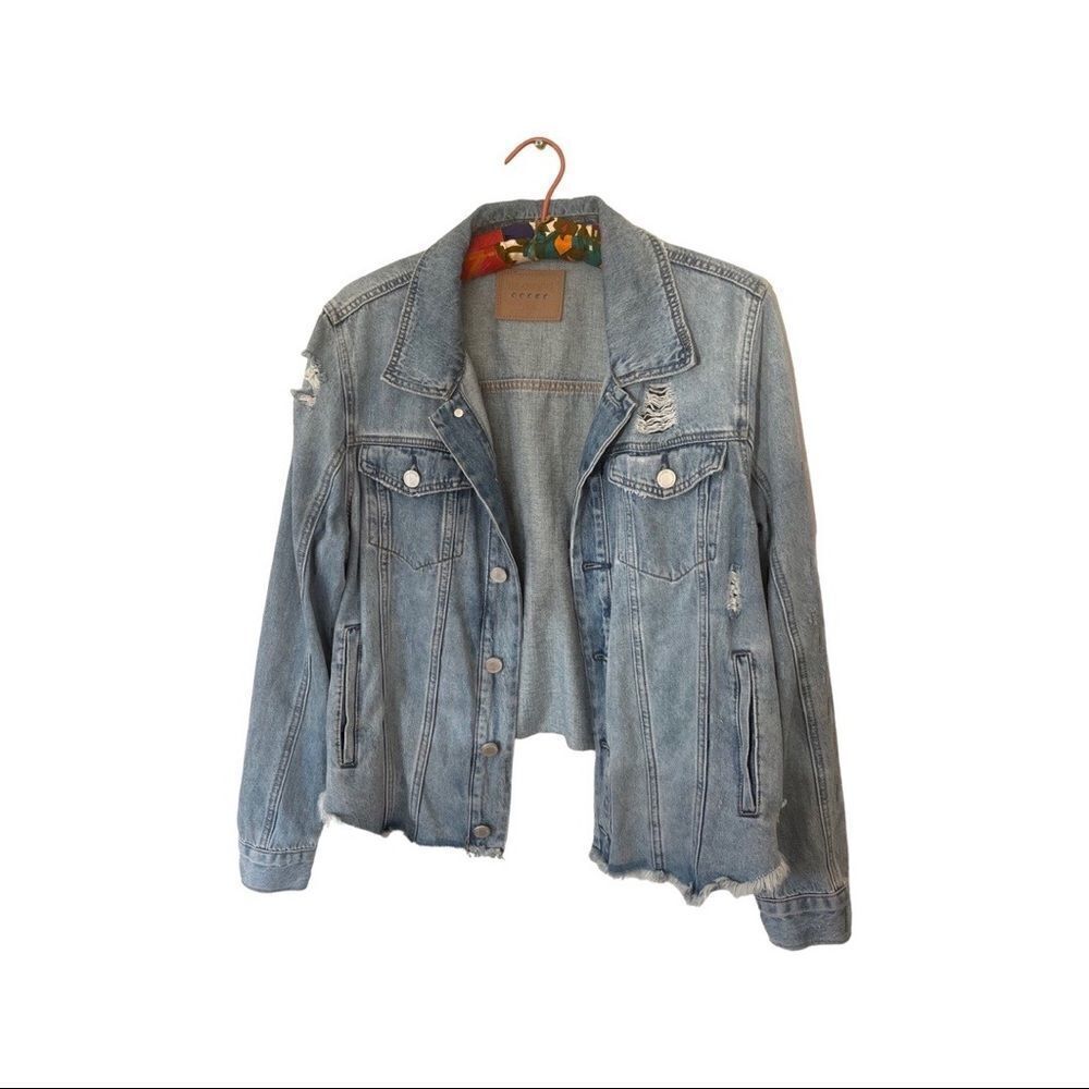 BlankNYC | new without tags | distressed jean jacket.